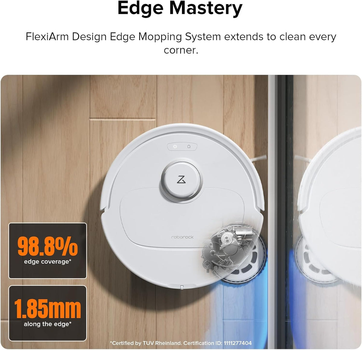 Robot Vacuum and Mop 4 Pack Microfiber Mop Cloths S3018