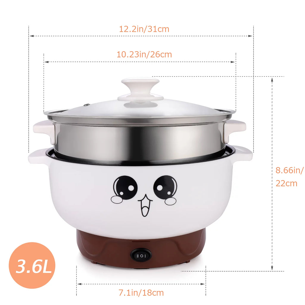 3.6L Multifunction Electric Cooker with Lid T53805
