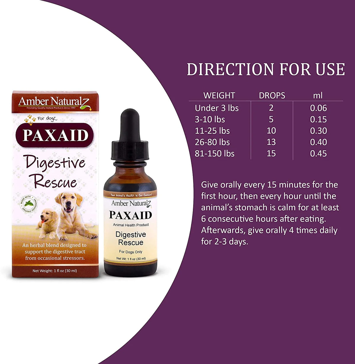 Paxaid Digestive & Immune Support, 1 oz R310050