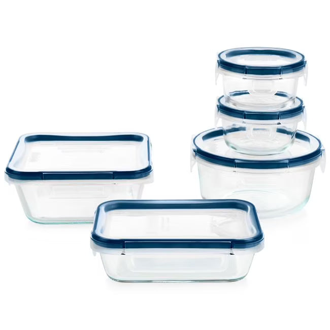 10-Piece Glass Storage Set F846292