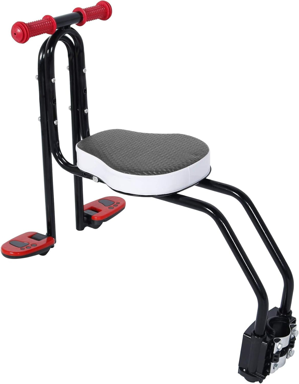 Metal Bicycle Child Safety Seat Front Baby Seat Bike Carrier Pack of 2 B2243