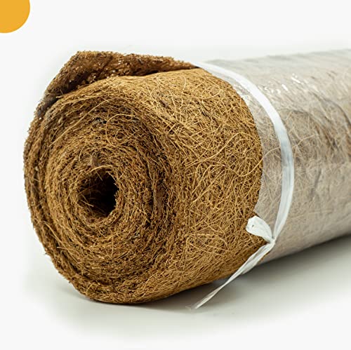 12x80 inch Natural Coconut Fiber Liner Roll Y4257