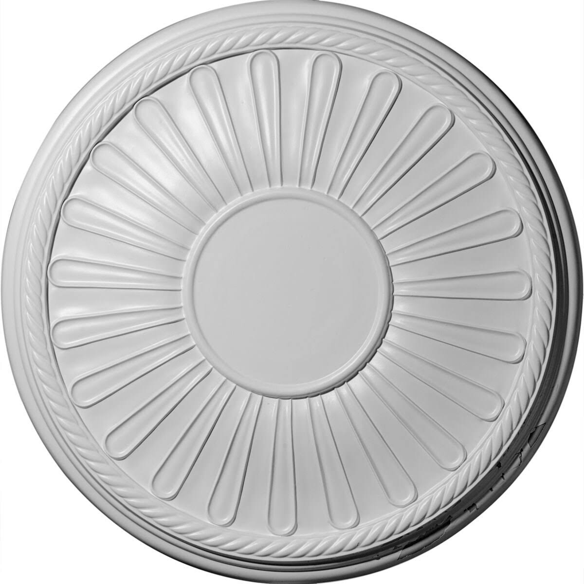 Green Gold Hand-Painted Ceiling Medallion Z36000