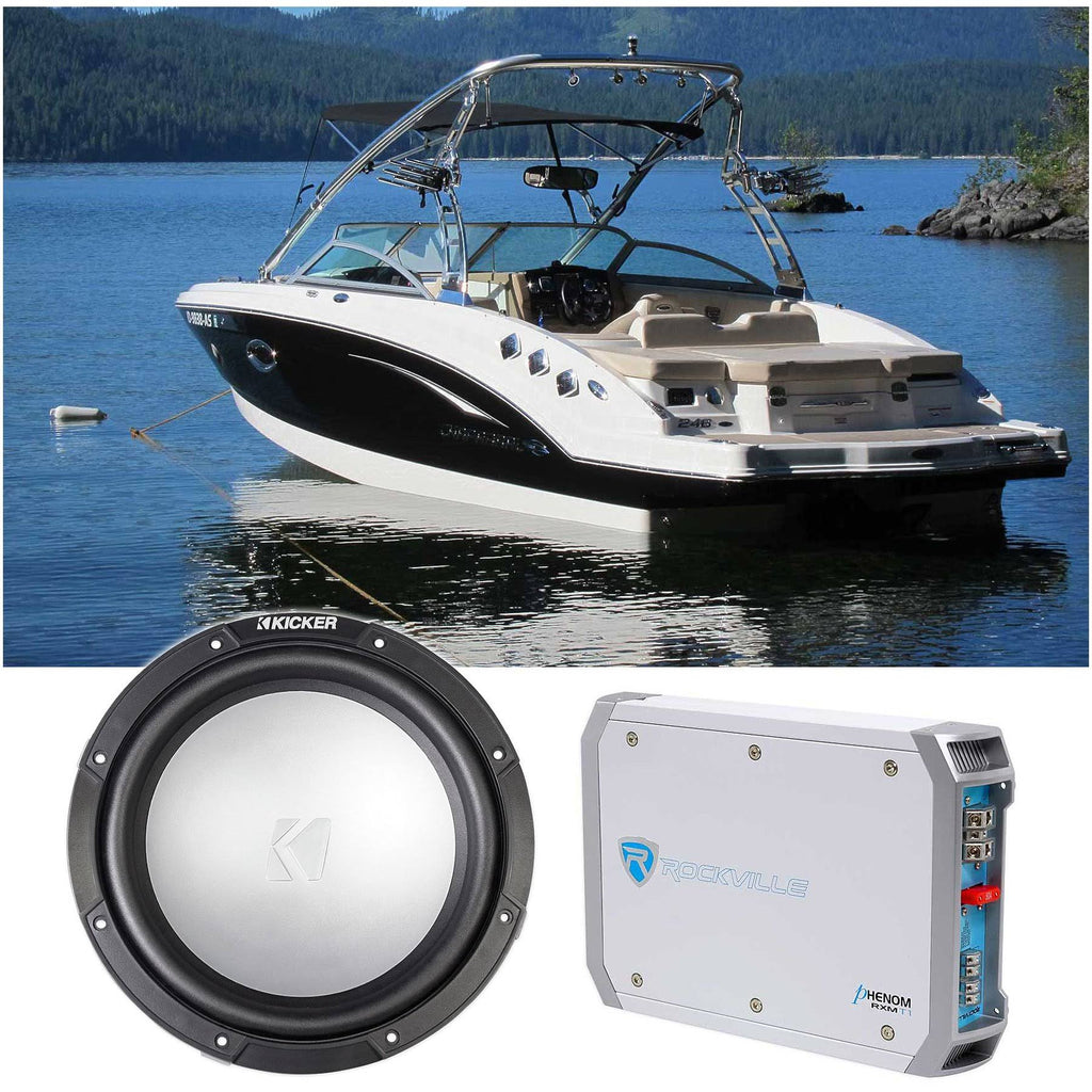 10 Free Air Marine Subwoofer with Amplifier B12948