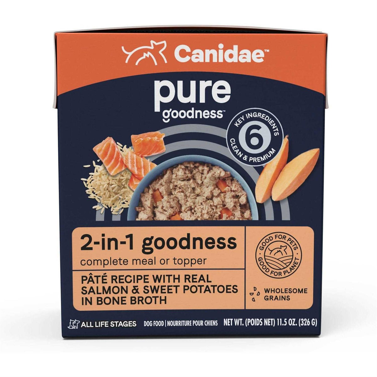 Salmon & Sweet Potatoes Wet Dog Food C67888