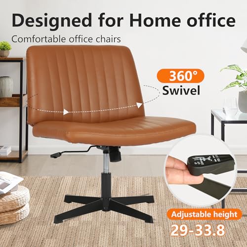 Armless Cross Legged Office Desk Chair Q2585