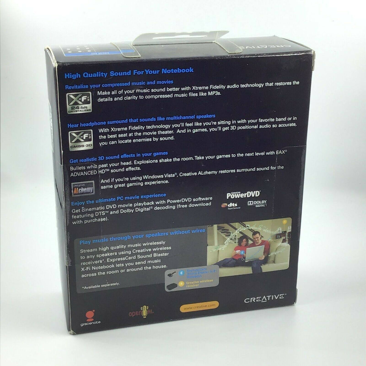ExpressCard Sound Blaster Notebook G6261