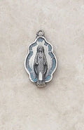 Silver Blue Miraculous Medal P80183