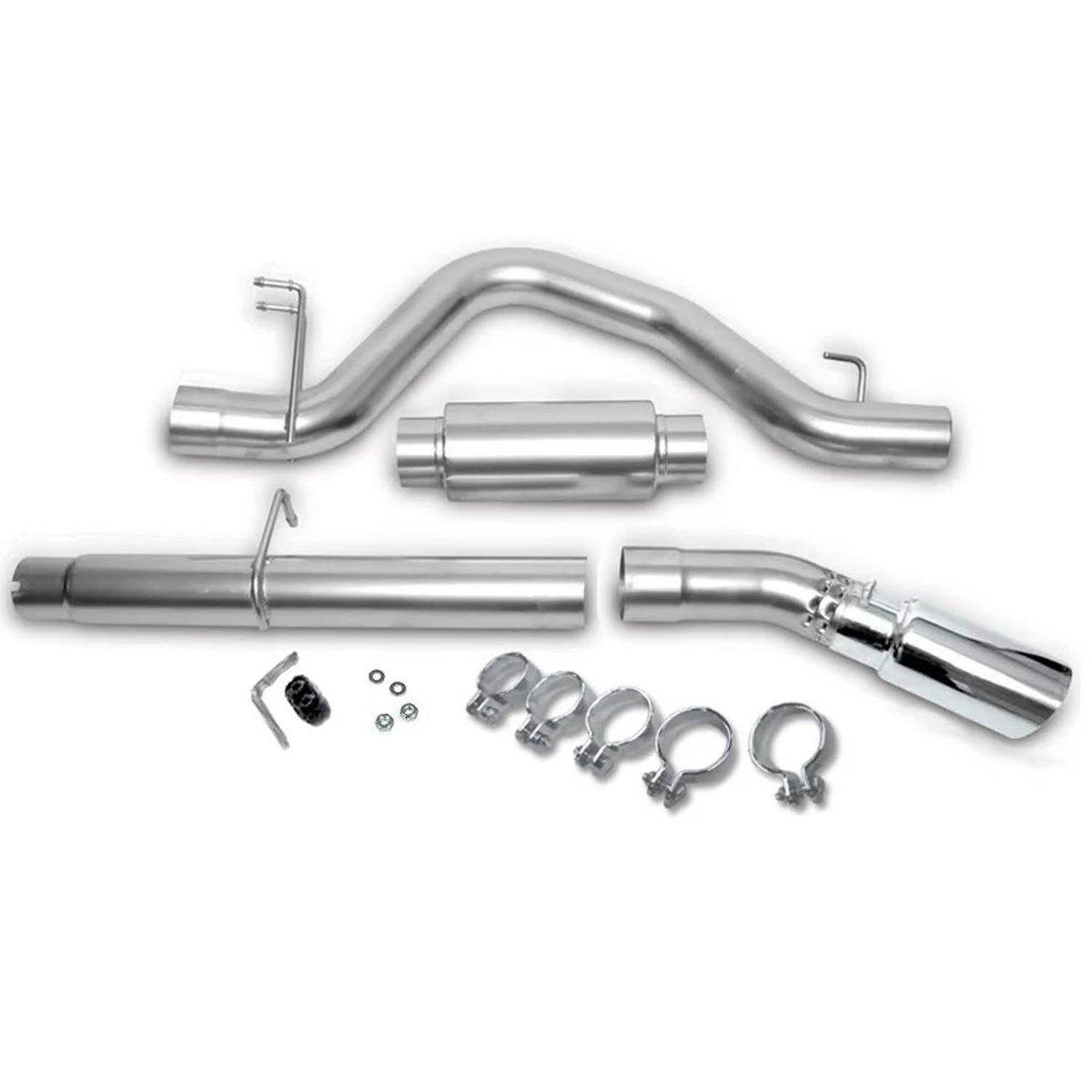Black Cat-Back Dual Sport Exhaust System Q97926