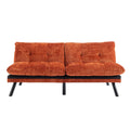 Orange Convertible Sofa Bed G1193