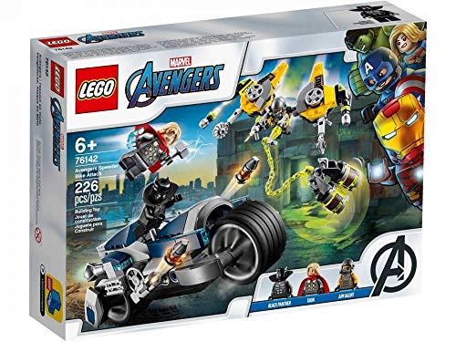 Black Panther and Thor Buildable Superhero Toy (226 Pieces) T113