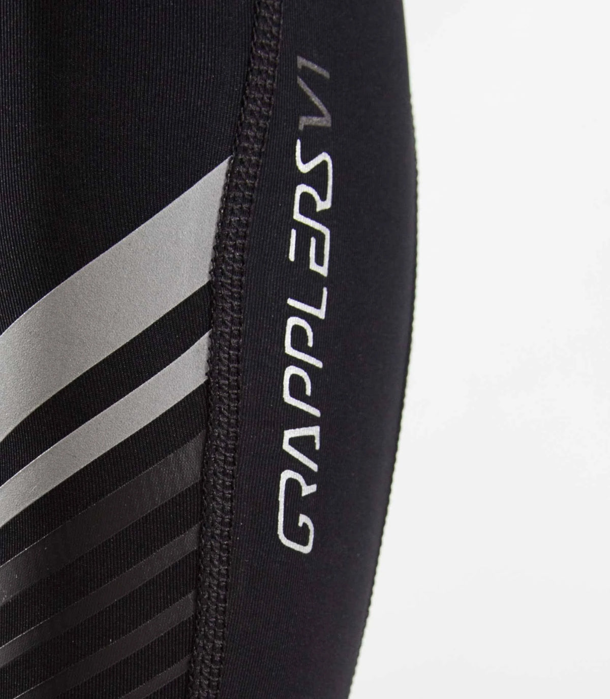 Black/Silver Compression Spats Q64459