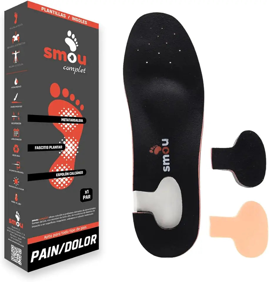 Men's Size 7-8 Arch Support Orthopedic Insoles S966