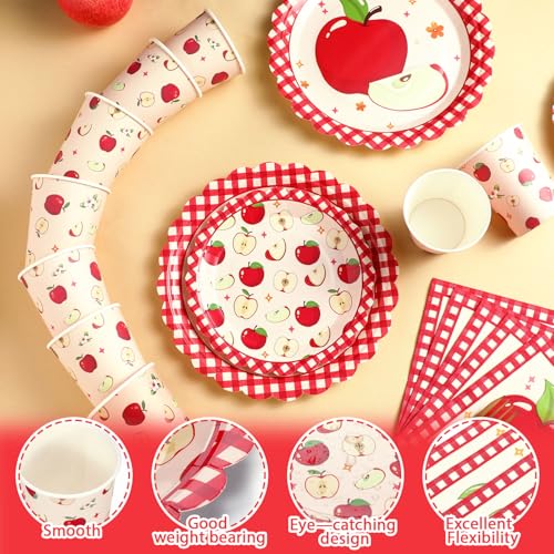 250 Pcs Fall Disposable Tableware Set Serves 50 T8582