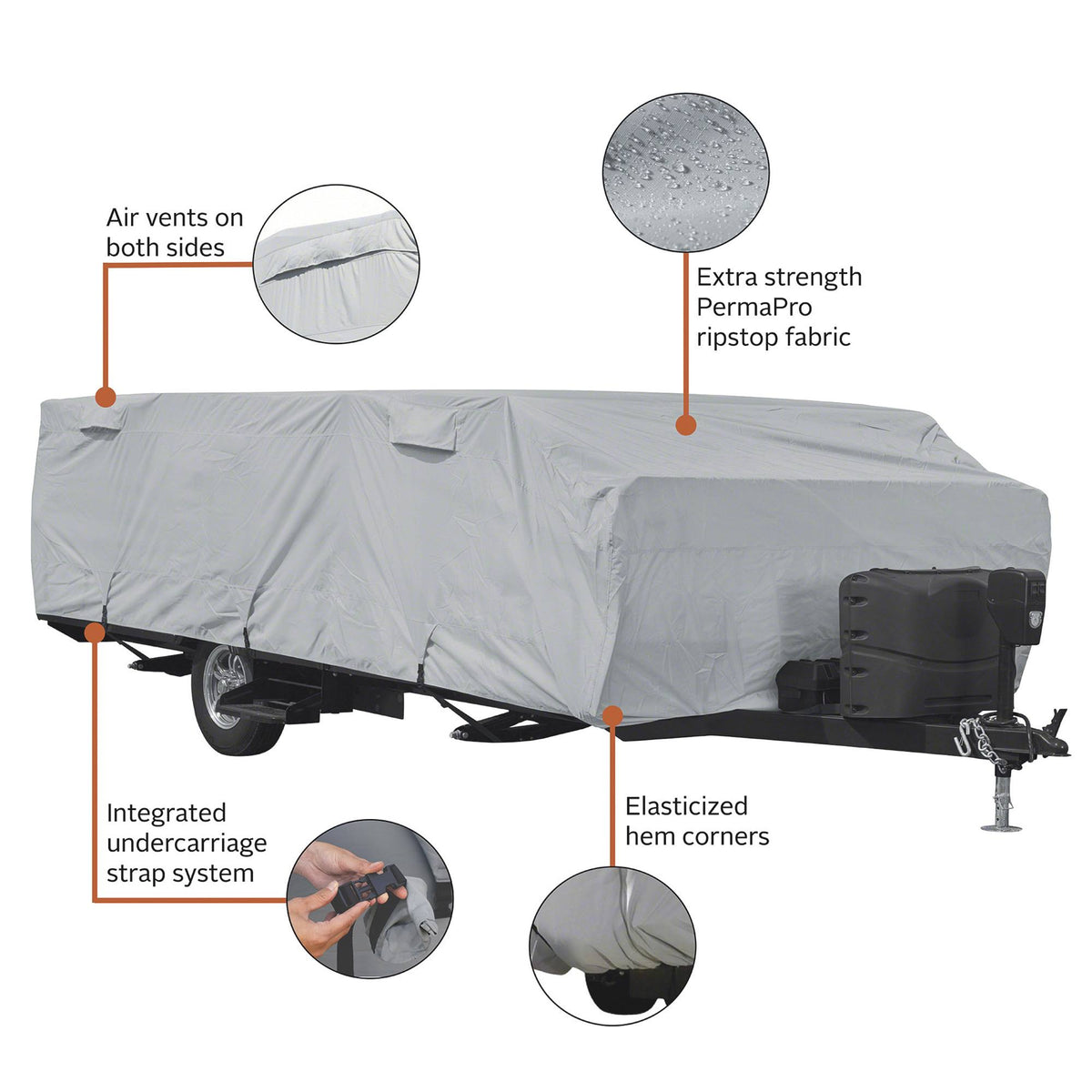 Folding Camper Cover 14ft-16ft N484079