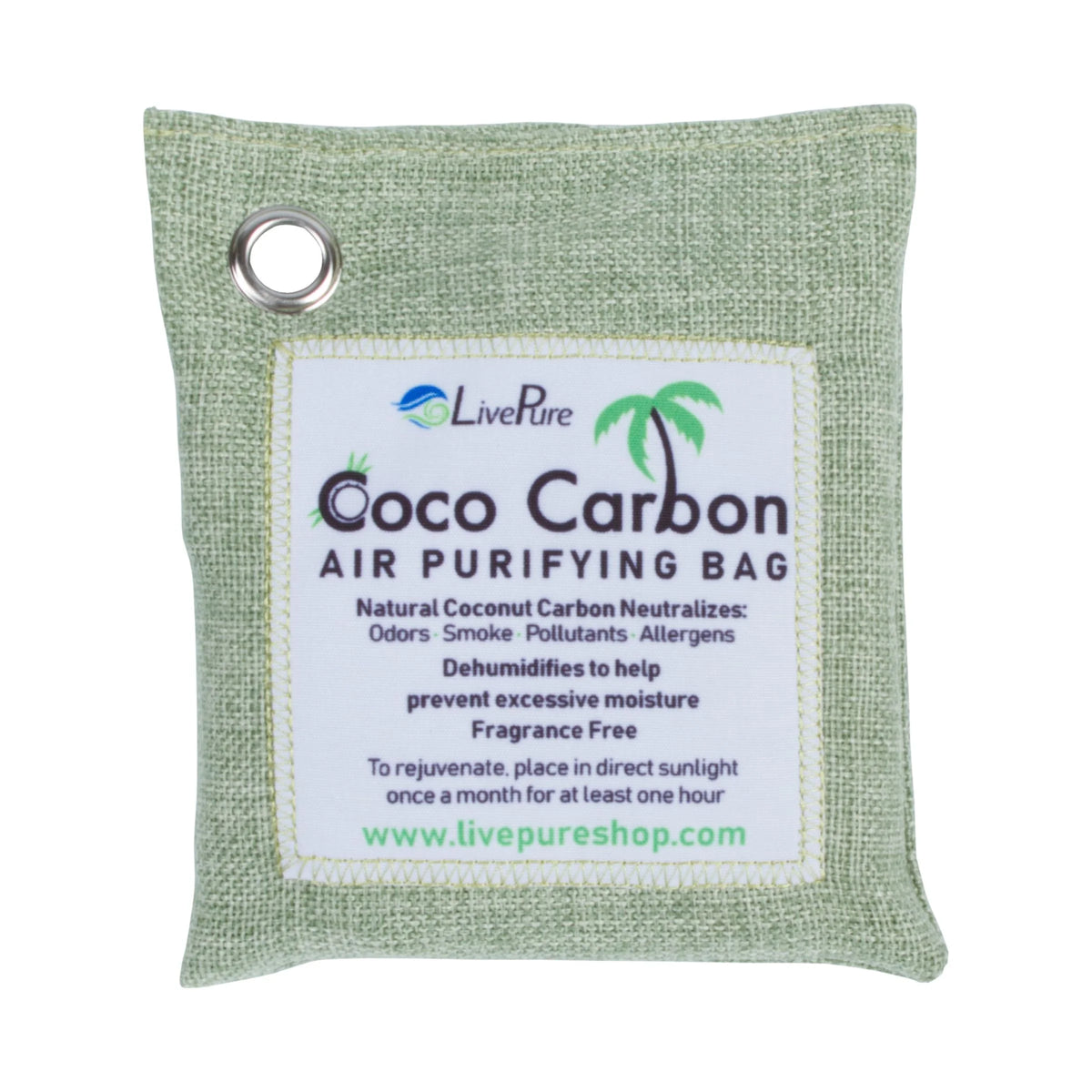 Coconut Carbon Air Purifying Bag 7-Pack G743