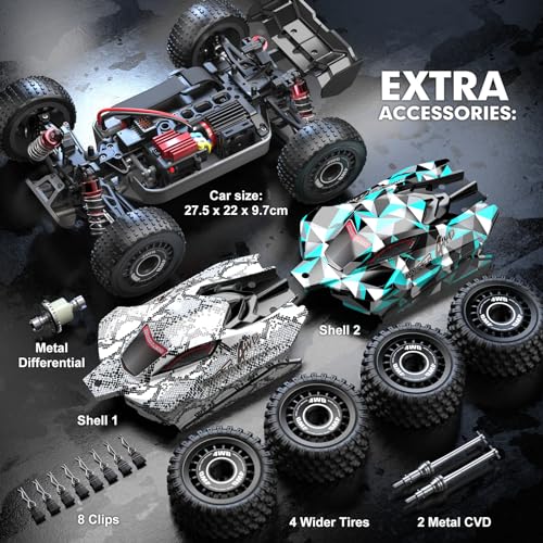 1/16 4WD Brushless RC Buggy with 2S 2000 mAh Battery T3063