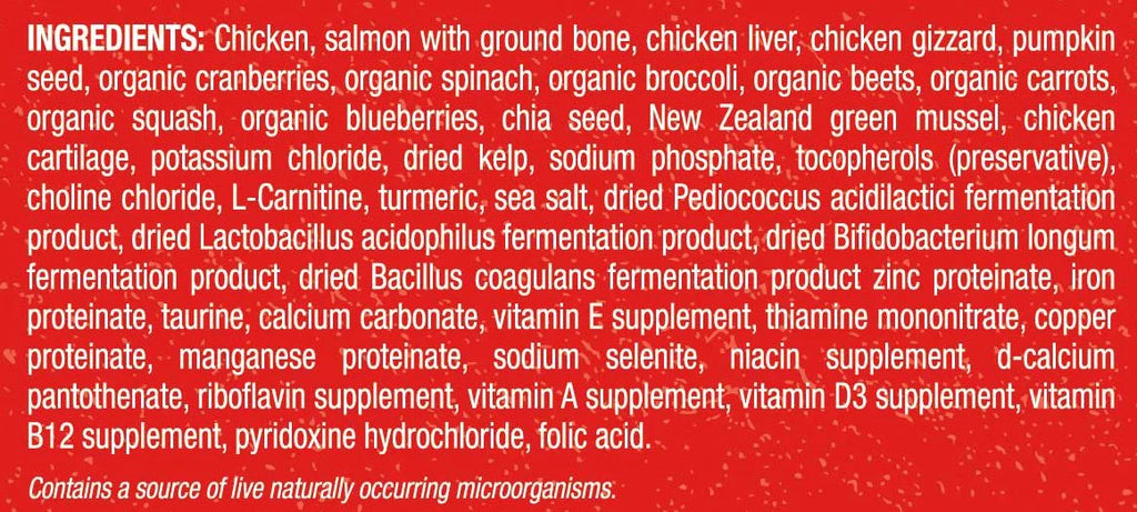 Chicken & Salmon Freeze-Dried Raw Dog Food, 5.5 oz G671