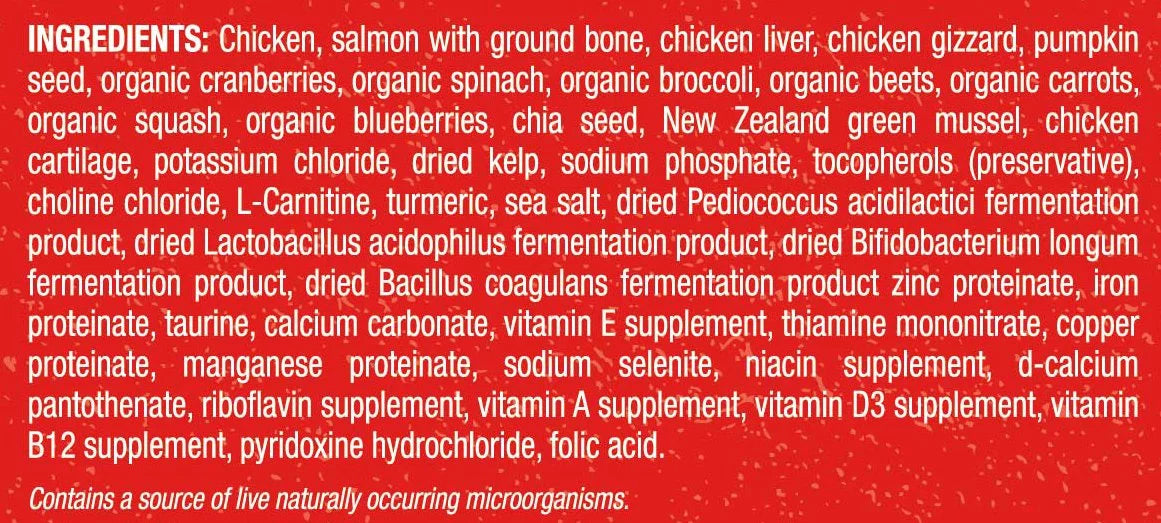 Chicken & Salmon Freeze-Dried Raw Dog Food, 5.5 oz G671