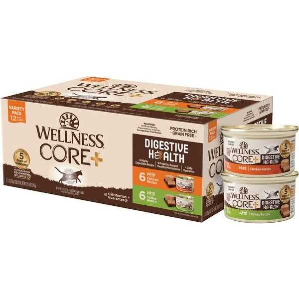 Chicken & Turkey Pate Variety Pack Wet Cat Food W6649