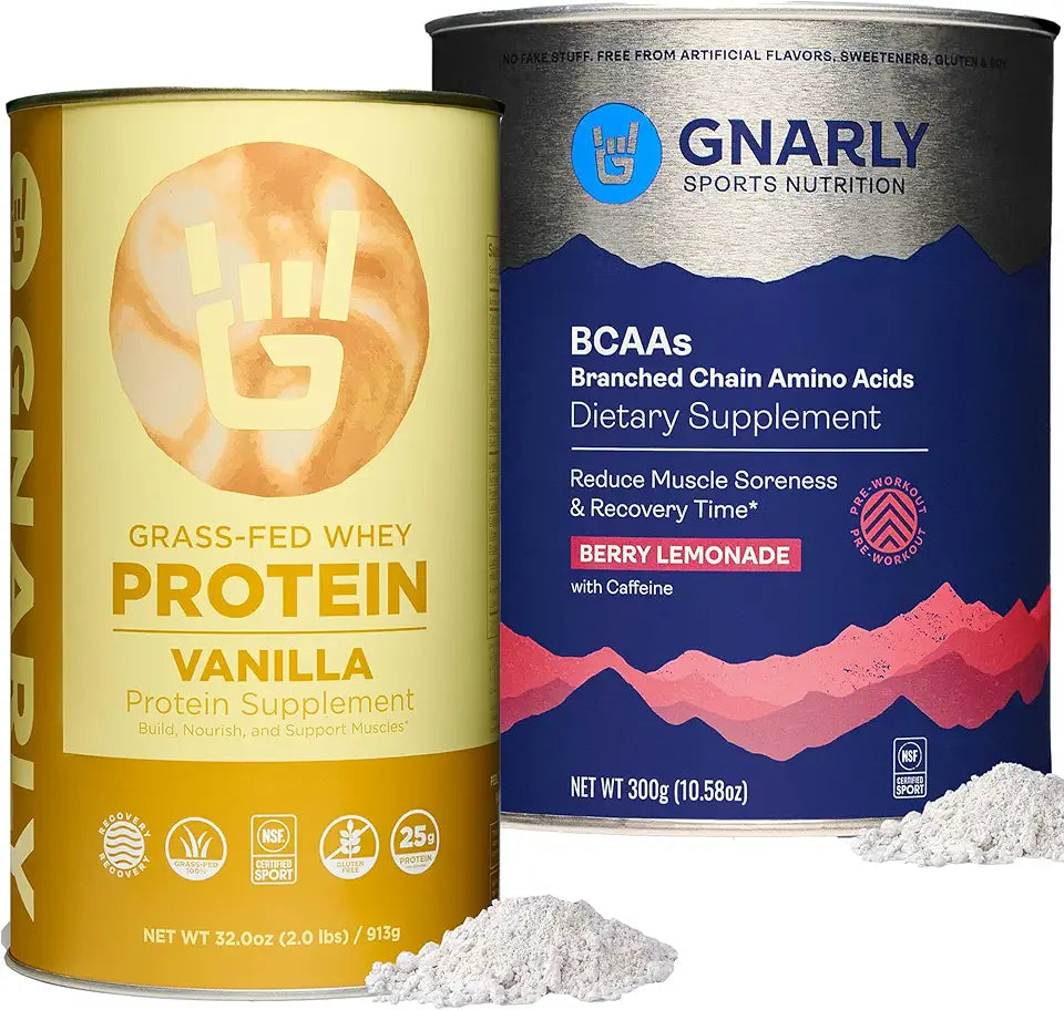 Grass-Fed Whey Protein Supplement Vanilla 32 oz T399