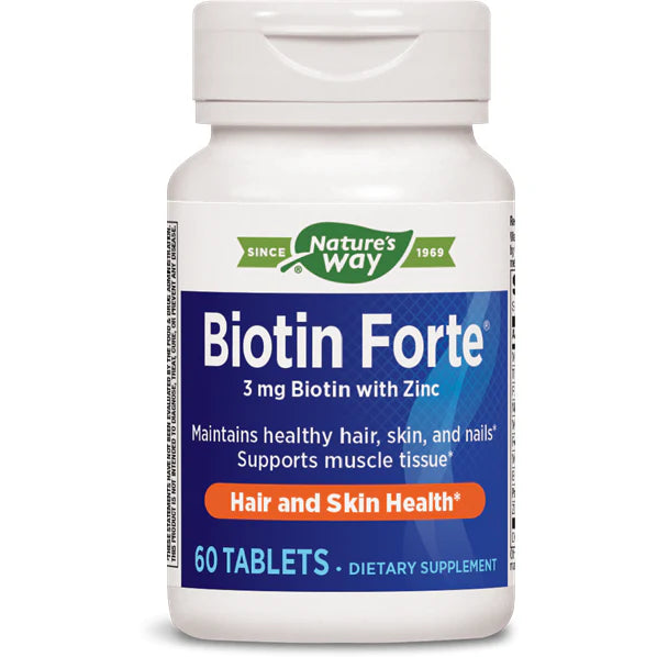Biotin 3 mg with Zinc 60 tabs C778001