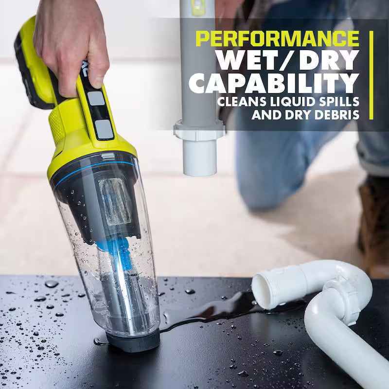 18V Cordless Wet/Dry Hand Vacuum Kit with Battery and Charger S284120