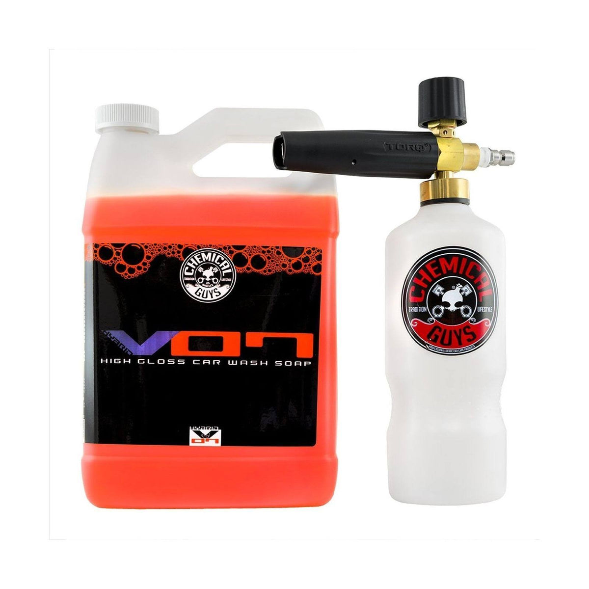 Foam Cannon and Hybrid V7 Auto Wash (1 gal), 128 fl. oz. A876587