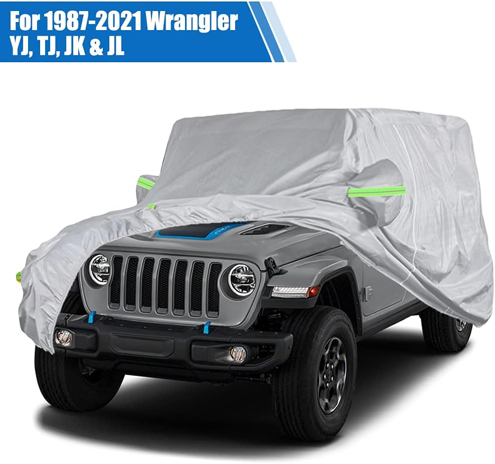 All Weather Waterproof Car Cover with Door Zipper Z282