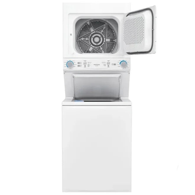 White Electric 4.5 Cu. Ft. Washer and 5.5 Cu. Ft. Dryer Laundry Centre P1937