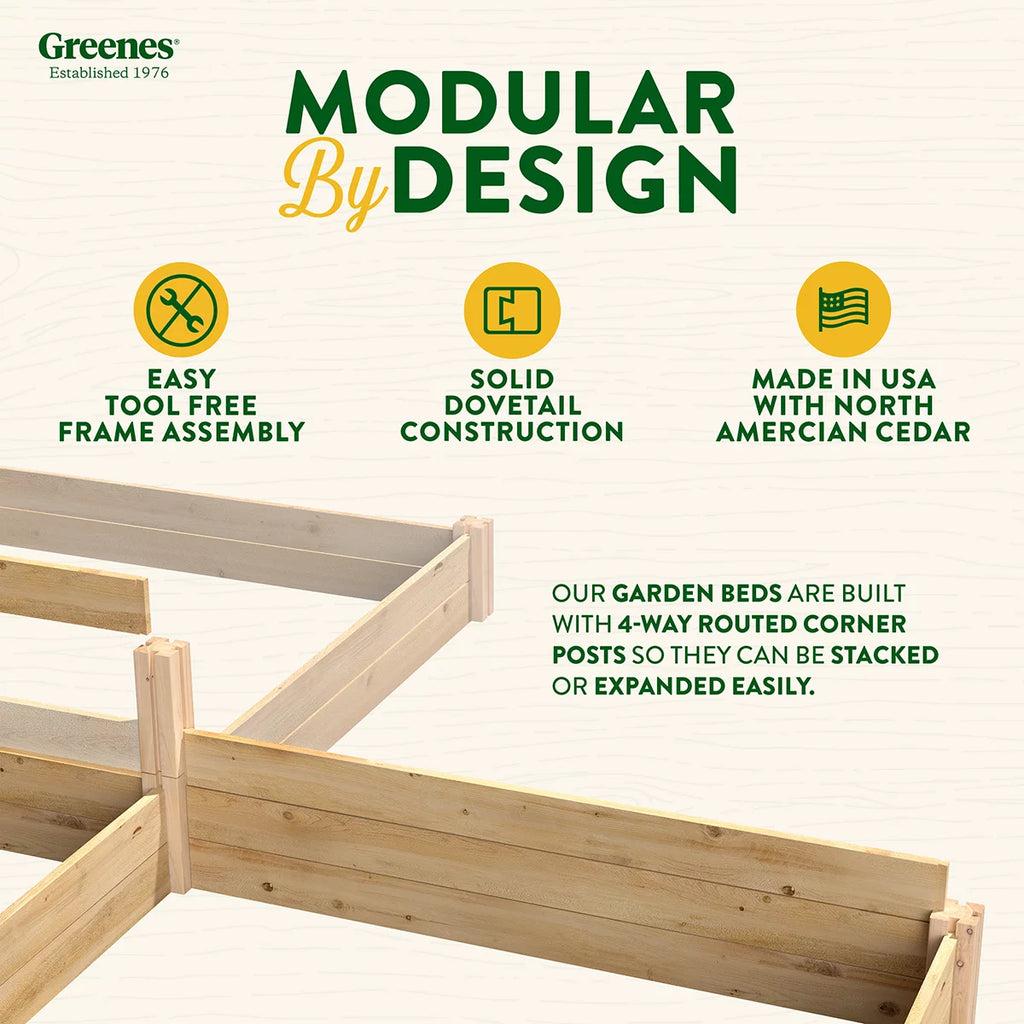 Cedar Raised Garden Bed K18648