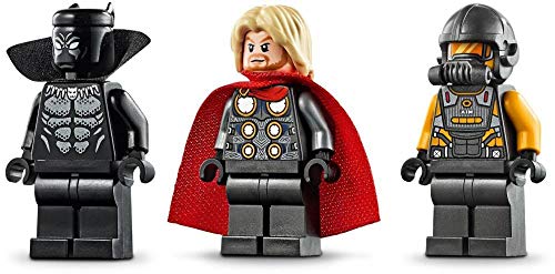 Black Panther and Thor Buildable Superhero Toy (226 Pieces) T113