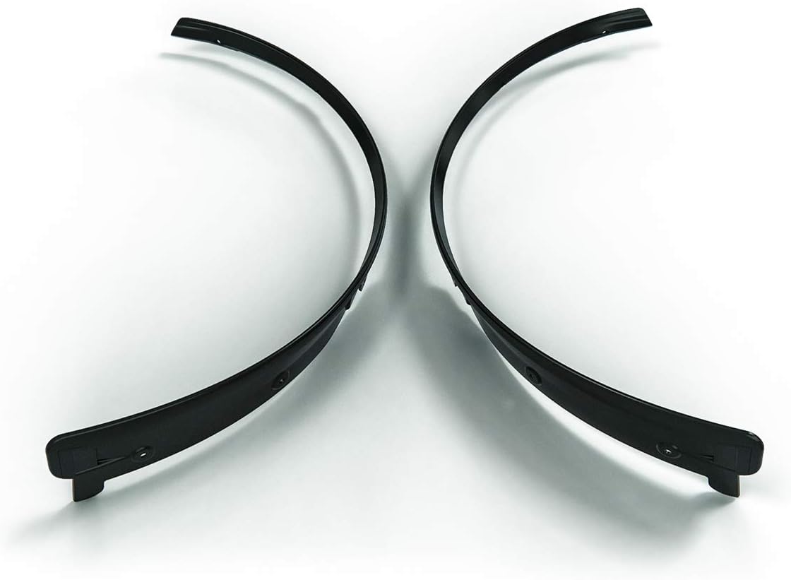 Painted Carbon Flash Black Rear Quarter Extensions N376005