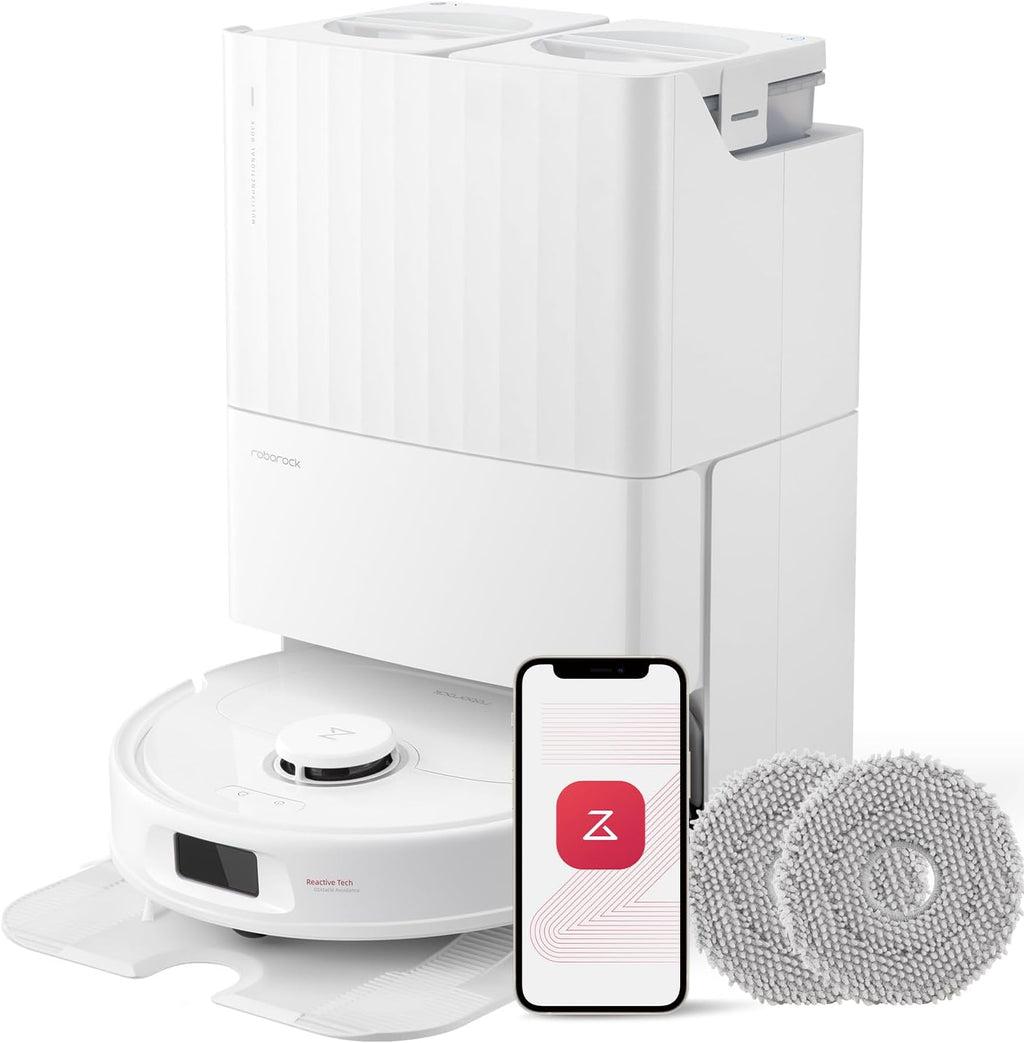 Robot Vacuum and Mop 4 Pack Microfiber Mop Cloths S3018