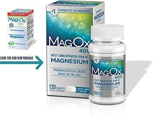 120 Tablets Magnesium Supplement 2 Pack R8180