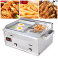 Multi-function Deep Fryer Stainless Steel with Portable Griddle P7515
