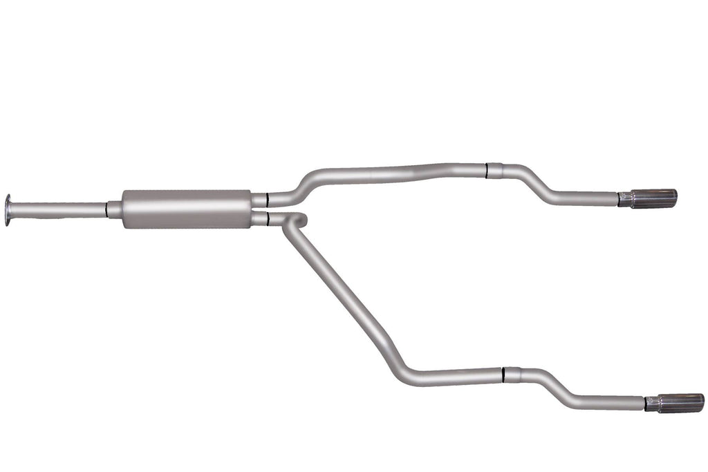 Black Cat-Back Dual Sport Exhaust System Q97926