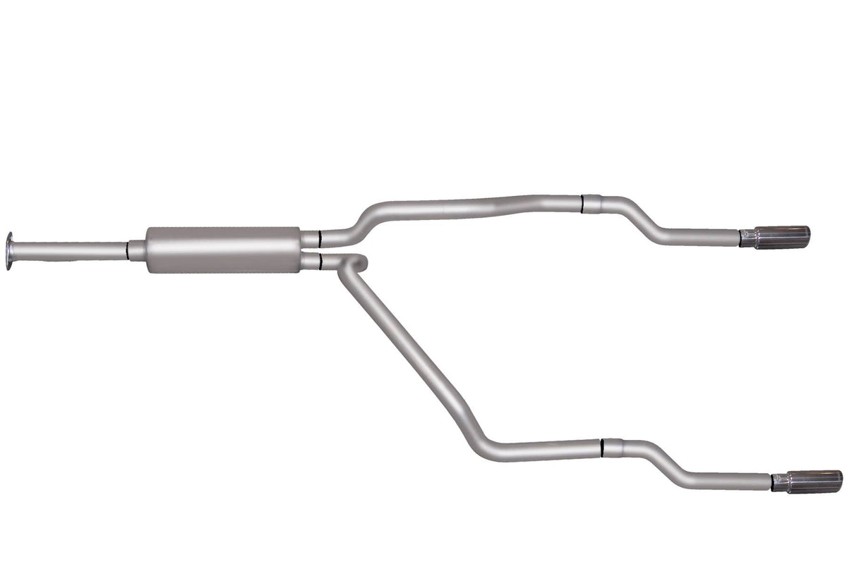 Black Cat-Back Dual Sport Exhaust System Q97926