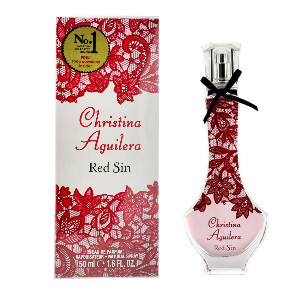 Red Sin Eau De Parfum Spray 50ml P6099
