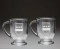 Glass Coffee Mugs Set of 2 V672046