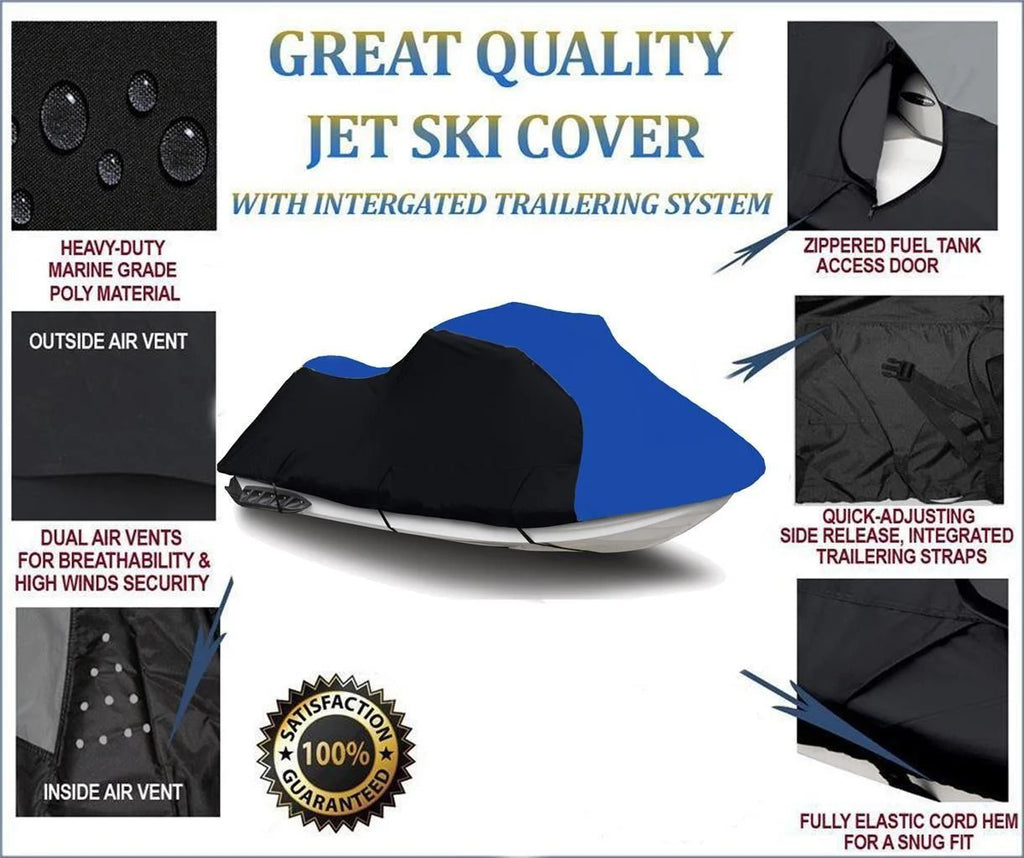Heavy-Duty Jet Ski Cover Trailerable F81644
