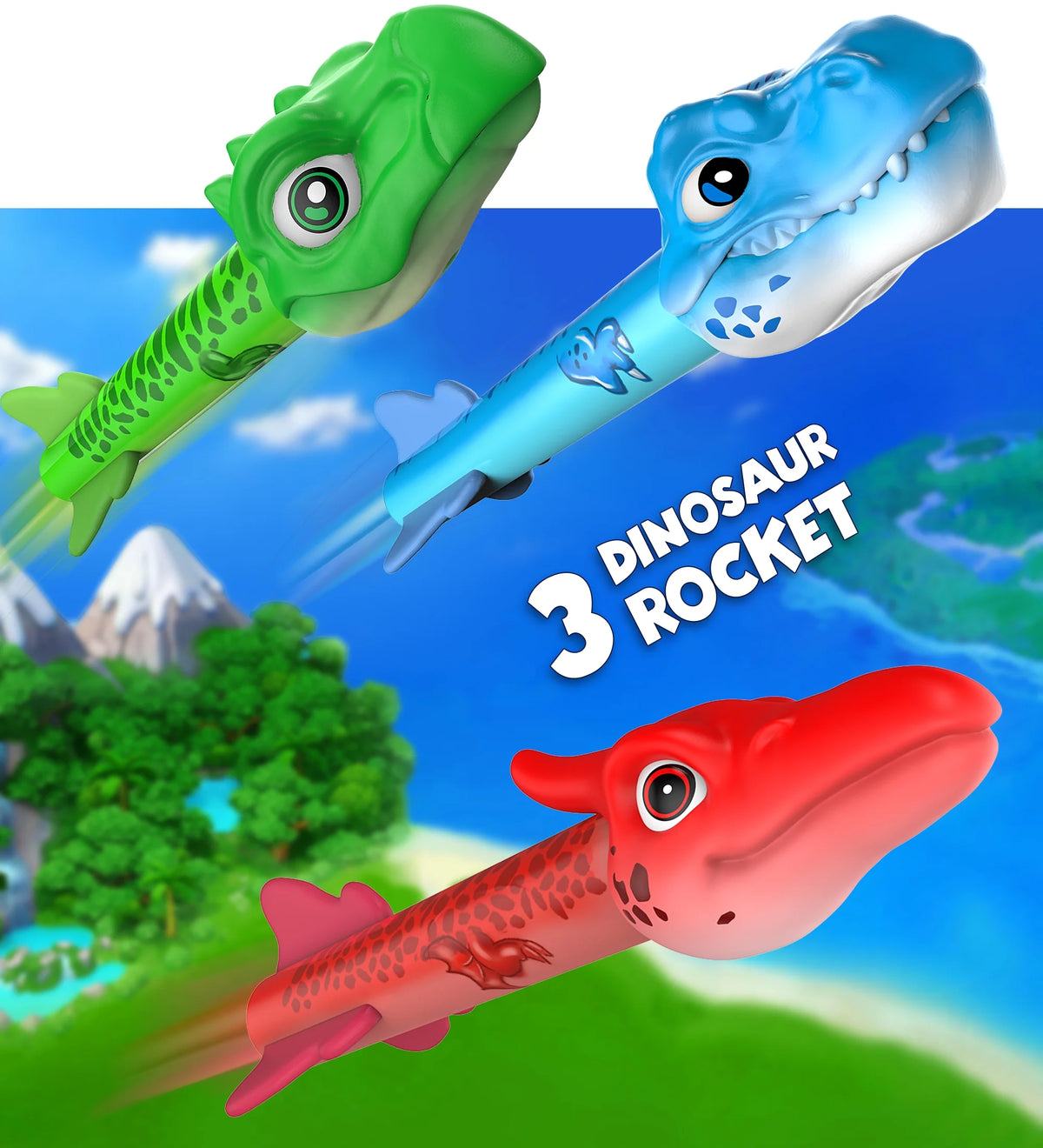 Dinosaur Rocket Launcher Toys N1993
