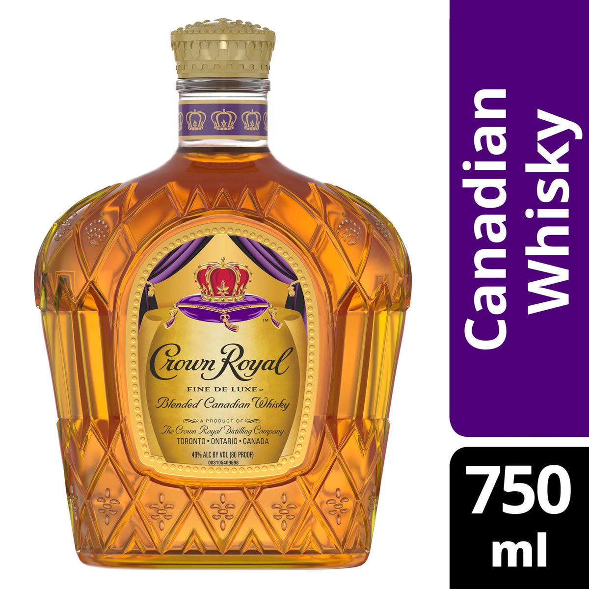 Blended Canadian Whisky, 750 mL, 40% ABV Y190