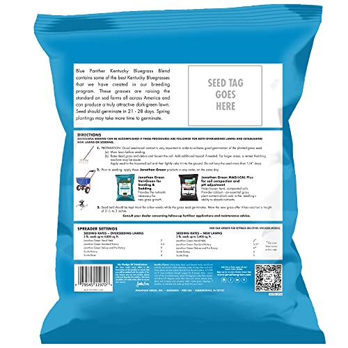 Blue Panther Kentucky Bluegrass Grass Seed (25 lb) X75281