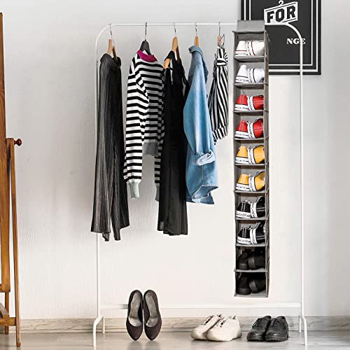 10-Shelf Hanging Shoe Organizer B288