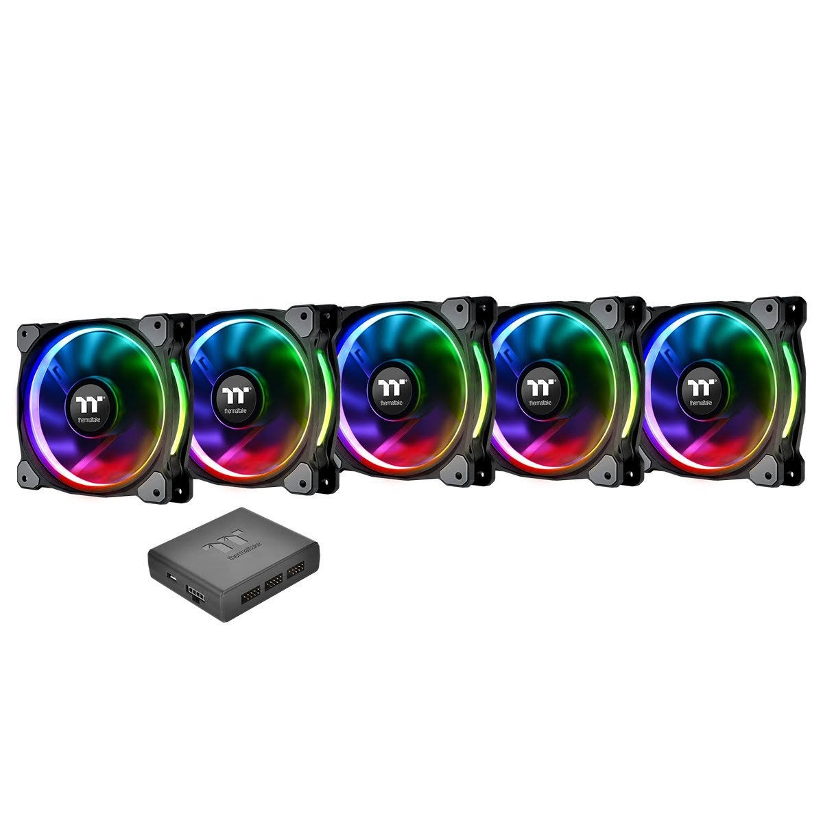 14 LED RGB Radiator Fan Pack of 5 Z822769