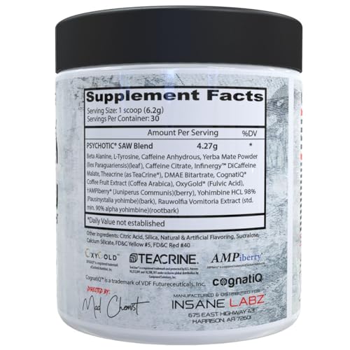30 Srvgs Fruit Punch Pre Workout Powder J576926