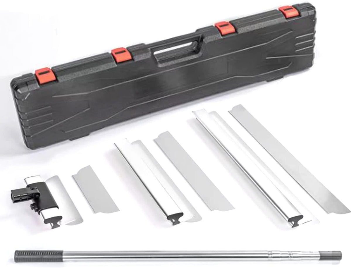 Skimming Blade Set with Extension Handle 12, 22 & 32 Blades 301 Stainless Steel J75156