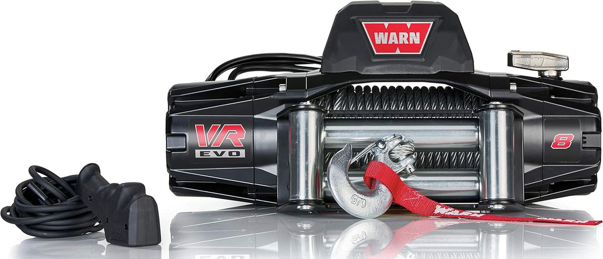12V DC Electric Winch with Steel Cable Wire Rope, 5 Ton Pulling Capacity O6697