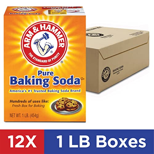 1 Pound Pack of 12 Baking Soda G3718